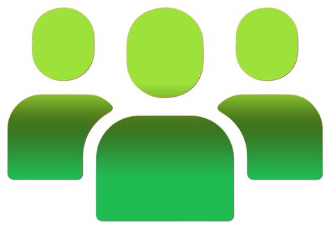 Icono De Personas Icono De Equipo En Fondo Transparente 17197486 Png