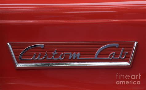 56 Ford F100 Custom Cab Photograph by Gwyn Newcombe - Pixels