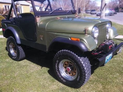 Buy New 1971 Cj5 Restored Dauntless V6 3speed In Cody Wyoming United States For Us 17 000 00