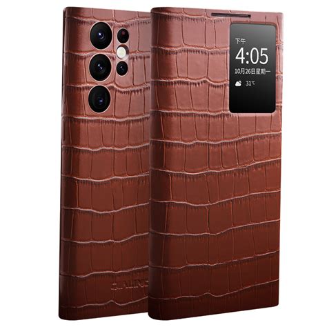 New Qialino Genuine Leather Case For Samsung Galaxy S S S