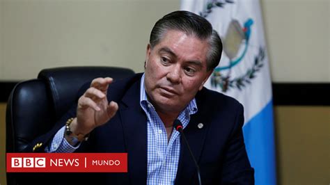 Mario Estrada El Candidato Presidencial De Guatemala Acusado Por La