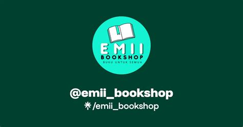 Emii Bookshop Twitter Instagram Facebook Linktree