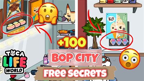 All New Free Bop City Secrets Toca Boca Toca Life World