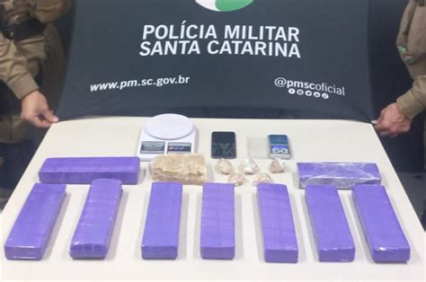 Traficante preso em flagrante mais de 6kg de drogas é solto em