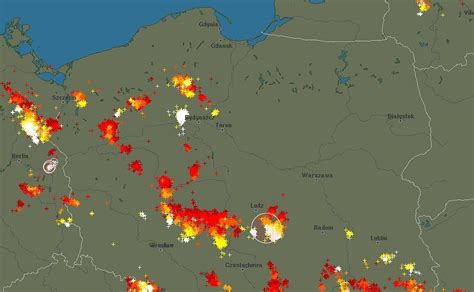 Gdzie Jest Burza Pogoda Na Zywo Gdzie Sa Teraz Burze Sledz Nasza