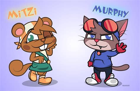 Mitzi And Murphy By Skaggles On Deviantart