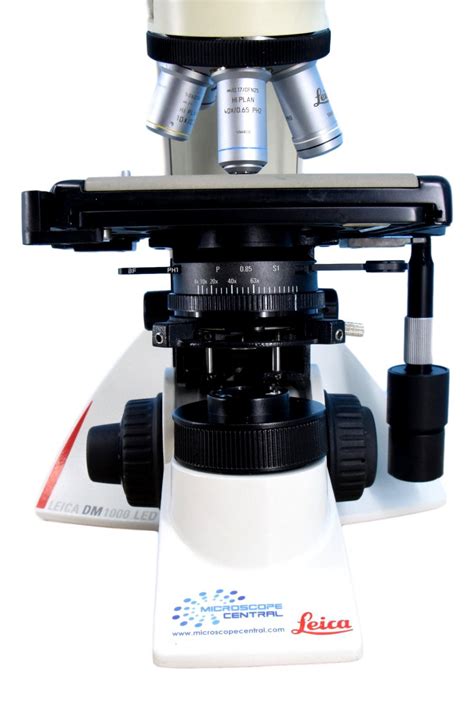 Leica Dm1000 Phase Contrast And Darkfield Microscope Microscope Central