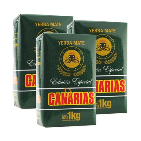 Canarias Edición Especial Yerba Mate 3 X 1kg