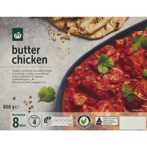 Woolworths Butter Chicken 800g Woolworths