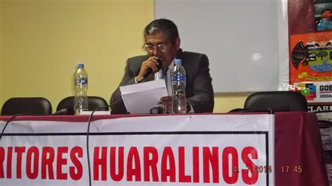 JULIO SOLORZANO MURGA III ENCUENTRO NACIONAL DE ESCRITORES EN HUARAL