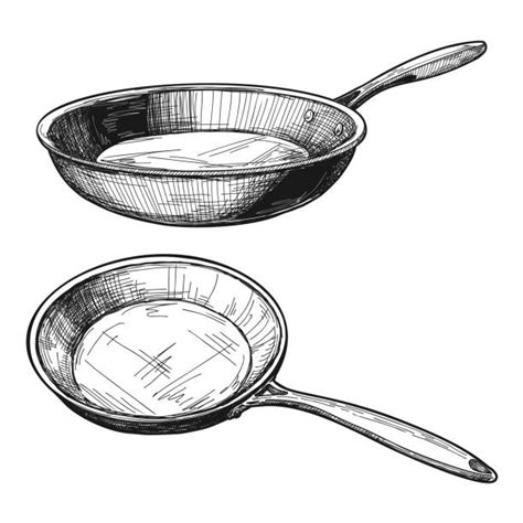 Frying Pan Illustrations Royalty Free Vector Graphics And Clip Art Istock