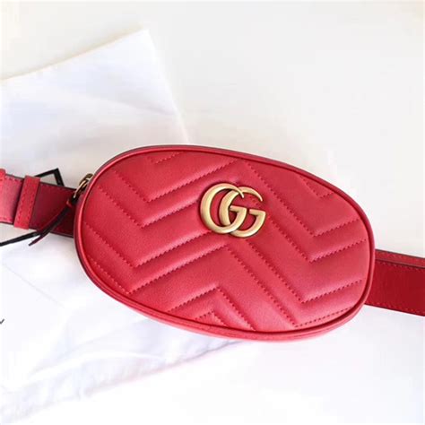 Gucci Belt Bag Red Paul Smith