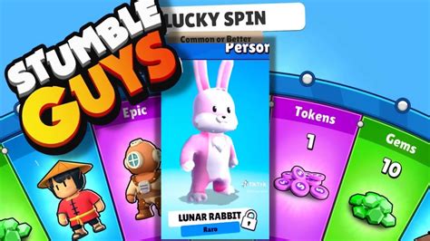 How To Get The Free Lunar Rabbit In Stumble Guys Youtube