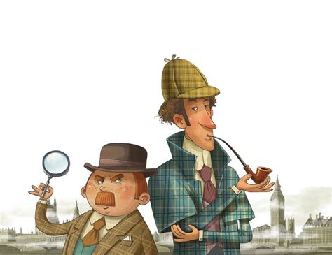 The Adventures Of Sherlock Holmes And Dr Watson On Behance In 2020