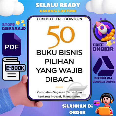 Jual 50 Buku Bisnis Pilihan Yang Wajib Dibaca Shopee Indonesia