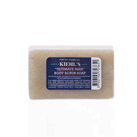 Kiehls Ultimate Body Scrub Soap For Men 200 G Zora Cosmetic