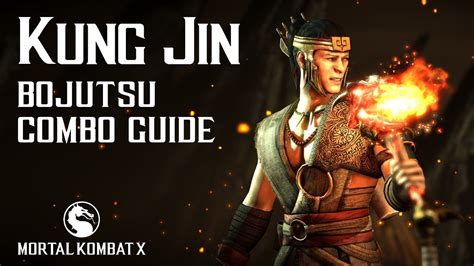 Mortal Kombat X KUNG JIN Bojutsu Beginner Combo Guide YouTube