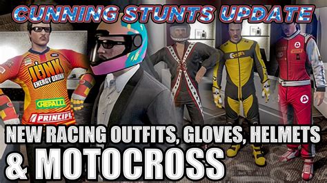 New Racing Outfits Motocross Gloves Helmets And Clothes Cunning