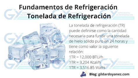 Tonelada de Refrigeración Gildardo Yañez