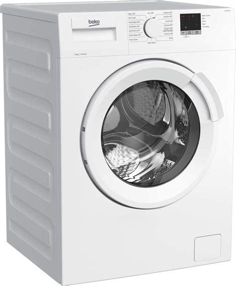 Beko Wtl82051w Washing Machine 8 Kg Capacity 1200 Rpm Spin Speed C Rated Energy Class White