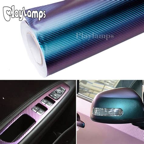 Cm Chameleon D Carbon Fiber Vinyl Film Stickers And