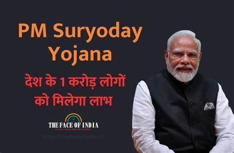 Pm Suryoday Yojana सूर्योदय योजना के तहत पाए फ्री बिजली देश के 1 करोड़