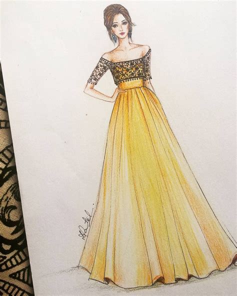 Drawing Fashion Designer Dresses Photos - Trend Fashion Design