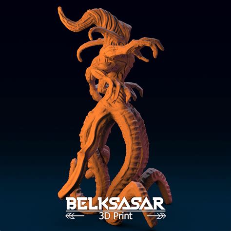 Stl File Nyarlathotep The Crawling Chaos Fanart 3d Print Model 👹・3d