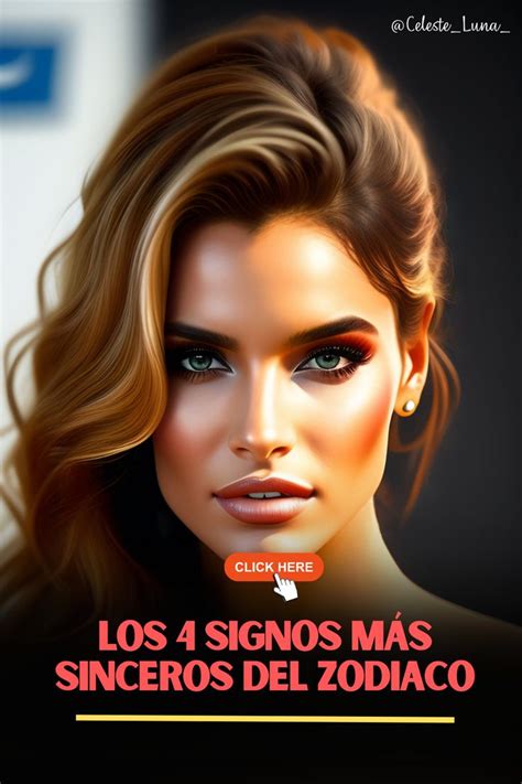 A Womans Face With The Words Los 4 Signs Mas Sineros Del Zodiaco