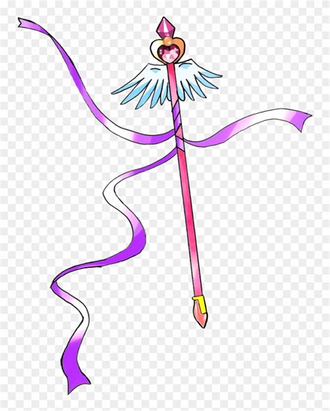 Magical Wand 1 By Puyo0702 - Anime Magic Wand Png - Free Transparent PNG Clipart Images Download