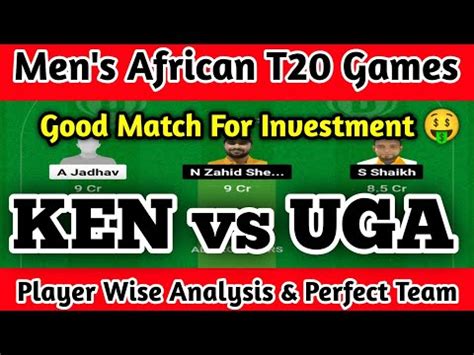 Ken Vs Uga Dream11 Prediction Ken Vs Uga Dream11 Team Ken Vs Uga