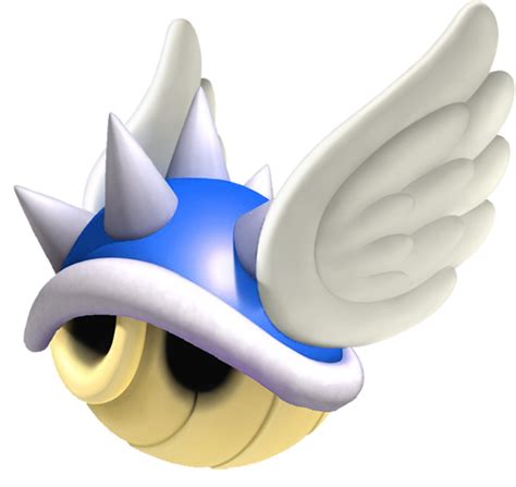 Image Winged Spiny Shell Mario Kart 64png Mario Kart Racing Wiki