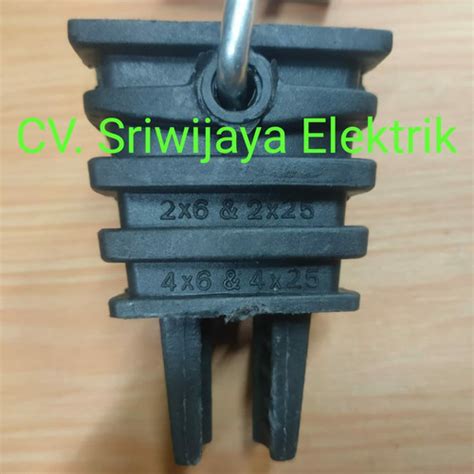 Jual Tarikan Klem Service Kabel Pln Twist Twisted Clamp Wedge Service