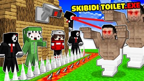 KHANGG BEDWARS THỬ THÁCH 24H XÂY NHÀ AN TOÀN CHỐNG SKIBIDI TOILET EXE