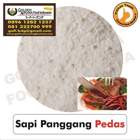 Bumbu Tabur Rasa Sapi Panggang Pedas Kg Jual Bubuk Tabur Spicy