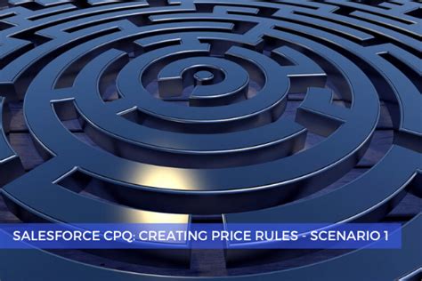 Salesforce Cpq Creating Price Rules Scenario 1 Milo Massimo