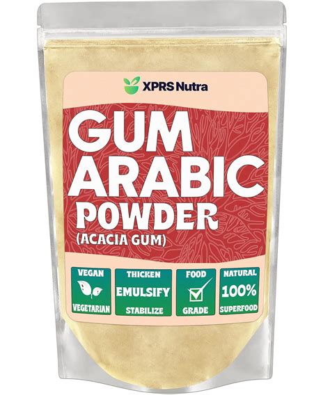 Xprs Nutra Gum Arabic Powder Premium Acacia Gum Powder 1