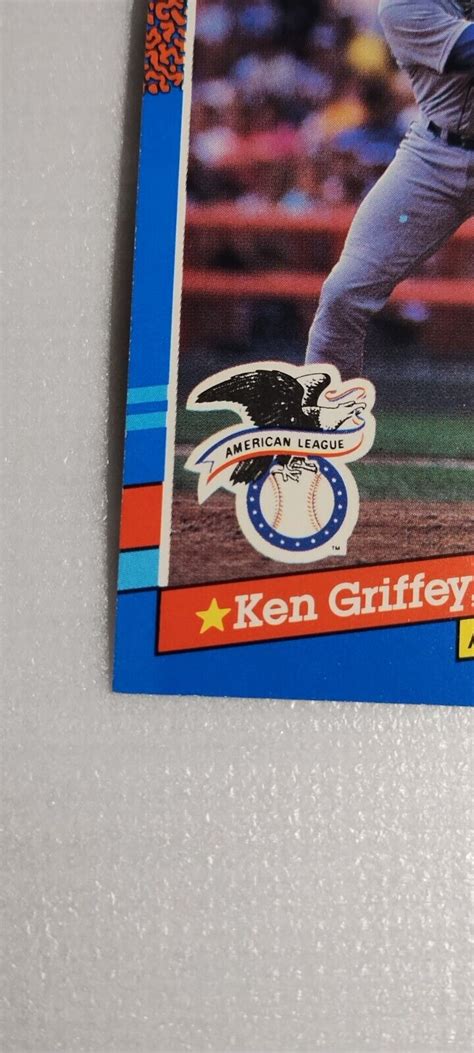 Donruss Ken Griffey Jr All Star Card Very Rare Error Ebay