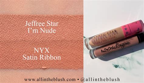 Jeffree Star Im Nude Velour Liquid Lipstick Dupes All In The Blush