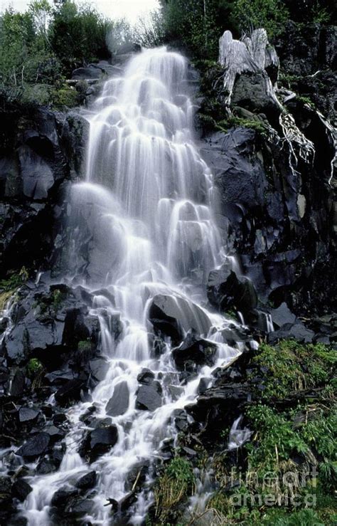 Beautiful Cascading Waterfall Photograph By Muirhead Gallery Fine Art