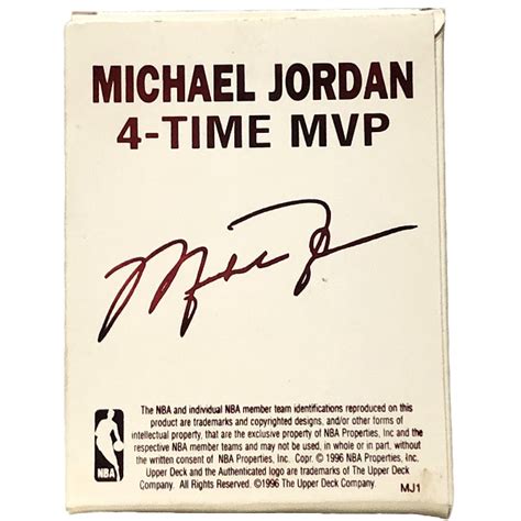 Michael Jordan 22kt MVP Card | CollectiblesAndMoreInStore