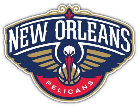 NEW ORLEANS PELICANS NBA Basketball Sport Logo Car Bumper Sticker Decal