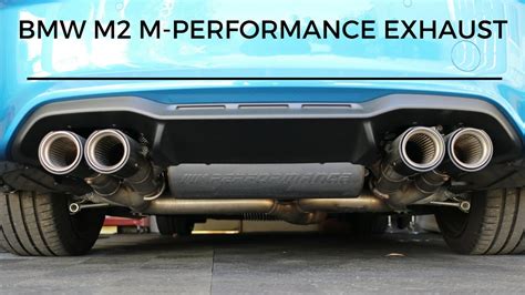 BMW M2 M Performance Exhaust Detail Review Is It Worth The Money