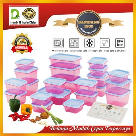 Jual Toples Set Plastik Toples Kulkas Toples Plastik Tempat Penyimpan