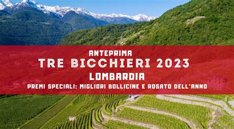 Migliori Vini 2023 Della Lombardia I Tre Bicchieri Gambero Rosso