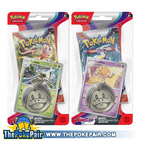 Pokemon Scarlet Violet Base Checklane Blister Set Of 2 ThePokePair