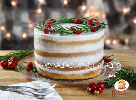 Tutorial Naked Cake Di Natale Con Ghirlanda Natalizia Per Dolcidee It