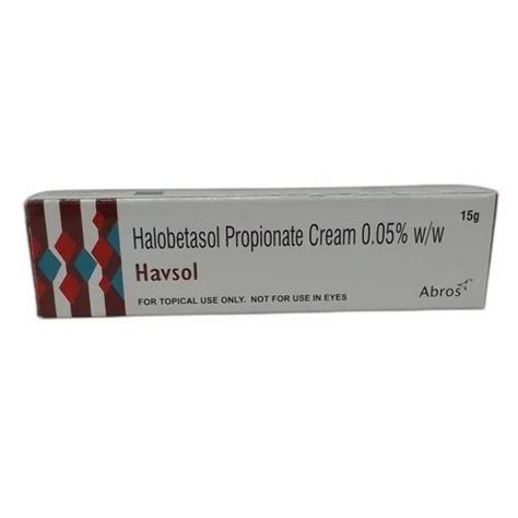 Havsol Halobetasol Propionate Cream, Packaging Size: 15 G at Rs 152/piece in New Delhi