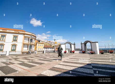 Angra Do Heroismo City Azores Islands Unesco World Heritage Stock