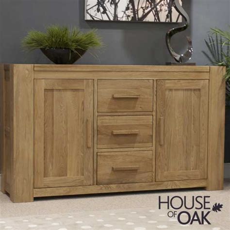 Rustic Solid Oak Small Sideboard House Of Oak